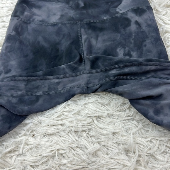 Lululemon Align High-Rise Short 8" Diamond Dye Pitch Grey Graphite Grey - Picture 2 of 4